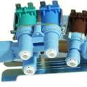 242253002 Refrigerator Water Inlet Valve Replacement  Compatible with Frigidaire, Kenmore, Maker, Ice Models  Replaces WR57X33326, 242102201  Fits Refrigerator Parts for Water Inlet Systems