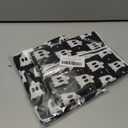 2 x Artoid Mode Black Ghost Spooky Halloween Kitchen Towels Dish Towels, 18x26 Inch Quick Dry Microfiber Cloth Hand Towels for Kitchen Drying Set of 2