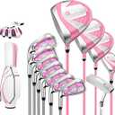 PGM G300 Club Womens Golf Set Purple Ladies Complete Left Handed Set LTG025
