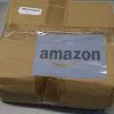 Christmas Garland with Lights, Pre-lit 9ft Christmas Decorations with 50 Warm White LED Lights, Berries, Balls, and Red Flower for Door, Stairs, Railing, Indoor, Outdoor, Battery Operated