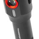 NEBO TRANSPORT 400 2-In-1 Car Charger & Flashlight | 400 Lumens, 6 Light Modes, Compact LED Light, Magnetic Pocket Clip, Waterproof, Emergency Glass Breaker, 12V DC or USB-C Rechargeable
