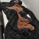 Funziez! Sherpa Bear Adult Onesie - Animal Halloween Costume - Plush Teddy One Piece Cosplay Suit for Adults, Women and Men, 2XL