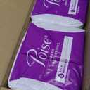 Poise Incontinence & Postpartum Pads for Bladder Leaks, 4 Drop Moderate Absorbency, Regular Length, 132 Count