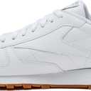Reebok Classic Leather Sneakers for Men (9.5, Footwear White/Pure Grey3/Reebok Gum3)