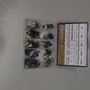 562 Pieces Black M2.5 x 4/6 /8/10 /12/16 /20mm Button Head Socket Cap Screws Nuts Washers Assortment Kit, 10.9 Grade Alloy Steel