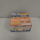 2 Pack Flea Traps for Inside Your Home, Indoor Flea Light, Bed Bug Killer with 8 Sticky Pads & 4 Light Bulb, Odorless Natural Insect Infestation Treatment Trap for Kid Pet (White Brown)