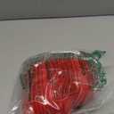 Baseball Helmet Ice Cream Bowls with Spoons, Plastic Mini Baseball Cap Bowls for Party (8 oz) (Red)