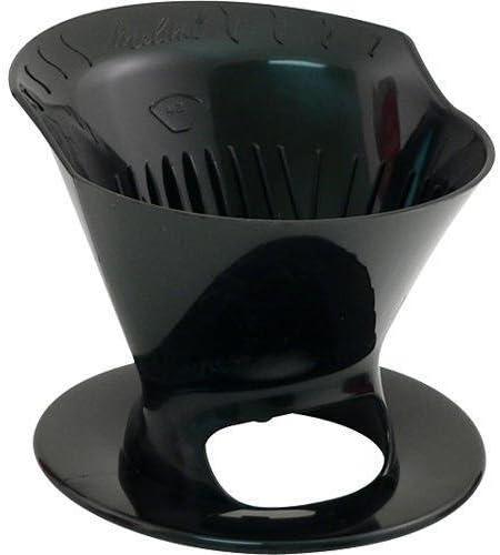 Melitta 64007 1 Cup Black Pour-Over Coffee Brew Cone