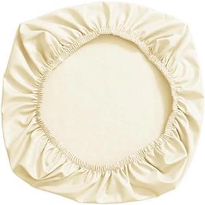 ALLUREMOUR Office Chair Cover Hotel Use Dirt Resistant Split Chair Covers Seat Case Splicover Waterproof Computer Chair Case(Beige)