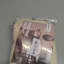 Genina Seat Covers for Dining Room Chair Seat Slipcovers Kitchen Chair Covers (Beige, 4 Pcs)