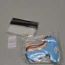 Itopan Stitch Gun for Clothes, Tagging Gun for Clothing Quick Fixes - Price Tag Gun with 6 Fine Needle, 1000 Black Fasteners & 1000 White Fasteners DeepSkyBlue1+Coral