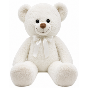 Holiday Home Jumbo Bear Plush - White