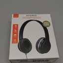 GPX IAH57B Wired Headphones Padded 3-d Accs Swivel Earcups/adjustable Headband