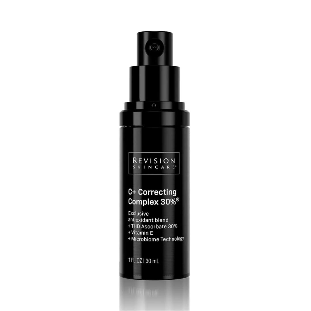 Revision Skincare C+ Correcting Complex 30% Face Serum  Anti-Aging Antioxidant Blend with Vitamin C, Reduces Fine Lines & Wrinkles, Brightens & Firms Skin, Safe for Sensitive Skin (1 Ounce (Pack of 1))