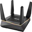ASUS AX6100 WiFi 6 Gaming Router (RT-AX92U) - Tri-Band Gigabit Wireless Internet Router, Gaming & Streaming, AiMesh Compatible, Lifetime Internet Security, Adaptive QoS