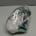 Himalayan Glow White Salt Crystal Lamp, Natural Salt Night Light, Hand Crafted Salt Lamps with Neem Wooden Base, Salts Lamp Bulb,(ETL Certified) Touch Dimmer Switch | 5-7 LBS