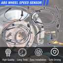 ABS Wheel Speed Sensor Front Rear Left Right Compatible with 2013 2014 2015 2016 2017 2018 2019 Nissan Sentra Driver and Passenger Side ABS Sensors # 479103DA0A 479003DA0A 479013DA0A (4pcs)