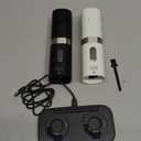 Home Hero Electric Salt and Pepper Grinder Set - Automatic Salt and Pepper Grinder Set Rechargeable. Electronic Salt and Pepper Shakers with LED Light, Electric Pepper Grinder & Salt Grinder, Set of 2