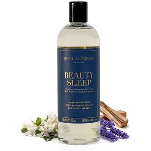 The Laundress Beauty Sleep Luxury Laundry Detergent, Bedding & Sleepwear Concentrated Enzyme Bio-Based Formula, Lavender & Sandalwood Fragrance Blend, Stain Remover, 16 Oz, 15 Loads