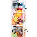 Large Stuffed Animal Storage Organizer, Wooden Stuffed Animal Storage Zoo, Toy Holder, Space Saving Toy Tower for Kidroom, Playroom, Kids Gift, White