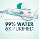 Pampers Aqua Pure Baby Wipes, 99% Water, Fragrance Free, 448 Baby Wipes Total (8X Flip-Top Packs) 