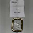 6" Shower Door Handle, Back to Back Tubular Handle Compatible with 1/4" to 1/2" Thickness Glass for Shower Doors, Stainless Steel 304 Shower Doors Handles Replacement in Brushed Gold