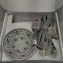 slopehill Hair Dryer - Professional Ionic Hairdryer, High-Speed Blow Dryer for Fast Drying, Home & Salon & Travel, Low Noise, Lightweight Compact Ceramic Blowdryer (Premium-silver)