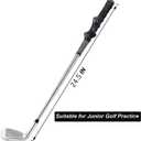 MAZEL Short 7 Iron Golf Club for Kids Boys & Girls Aged 6-9 Years - Junior Practice Golf Iron,24.5 Inch, right hand