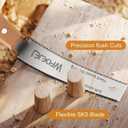 3 x 6 Inch Japanese Pull SawHand Saw Woodworking ToolsWood Handle, Sharp & Lightweight for Woodworking