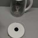 Cosori Electric Kettle, No Plastic Filter & Spout, Tea Kettle & Hot Water Boiler For Coffee & Tea, Water Heater & Teapot, Automatic Shut Off, Borosilicate glass, White, 1.7L/1500W (1.8 Quarts)