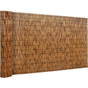 DearHouse Natural Reed Fencing, Eco-Friendly Reed Fence, 3.3 feet High x 13.3 feet Long, Reed Screen for Garden, Privacy