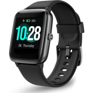OCTANDRA Move VeryFitPro Smart Watch HR Heart Rate Sleep Monitor IP68 Waterproof Activity Fitness Tracker Step Counter Pedometer Exercise Running Watch Fitness Watches for Men & Women (ID205L) (Black)
