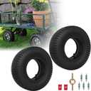 13x5.00-6 Lawn Mower Tire and Inner Tube Sets, 4 Ply Rating - 2 PACK