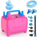 OWill Balloon Pump Electric, Multipurpose Balloon Inflator Electric Air Pump, Portable Dual Nozzle Balloons Air Pump Electric 600W Blow Machine for Party Decoration