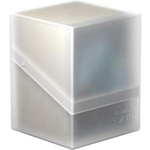 Ultimate Guard Boulder 100+ Classic, Deck Case for 100 Double-Sleeved TCG Cards, Frosted, Secure & Durable Storage for Trading Card Games, Soft-Touch Finish