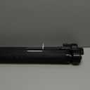 Miumoon One-Hand Operation Retractable Baby Gates, 59 inch Retractable Gate with Reinforced Strip Design to Prevent Crawling Through, 5 FT Retractable Dog Gate for Stairs, Doorways, Hallways, Black, 34" Tall x 59" Wide