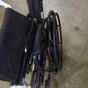 Medline Reclining Wheelchair, Desk-Length Arms and Elevating Leg Rests, 20" x 18" Seat (W x D)