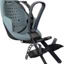 Thule Yepp 2 Mounted Child Bike seat, Adjustable footrests, 5-Point Harness and Easy to Mount Design