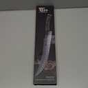 Butcher Breaking Knife for Meat Cutting, 10.5 Inch Japanese Style Curved Carving Knife with Wooden Full Tang Handle, Damascus Pattern, Razor Sharp Cimiters with Gift Box, Birthday Gift for Men