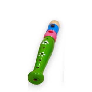 2 pcs Small Wooden Recorders for Toddlers, Colorful Piccolo Flute for Kids,Learning Rhythm Musical Instrument,Sealive Baby Early Education Music Sound Toys for Autism or Preschool Child (Random Color)