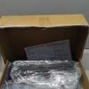 LINZINAR Shoe Rack 3 Tier Long Metal Shoe Organizer for Closet Entryway Black