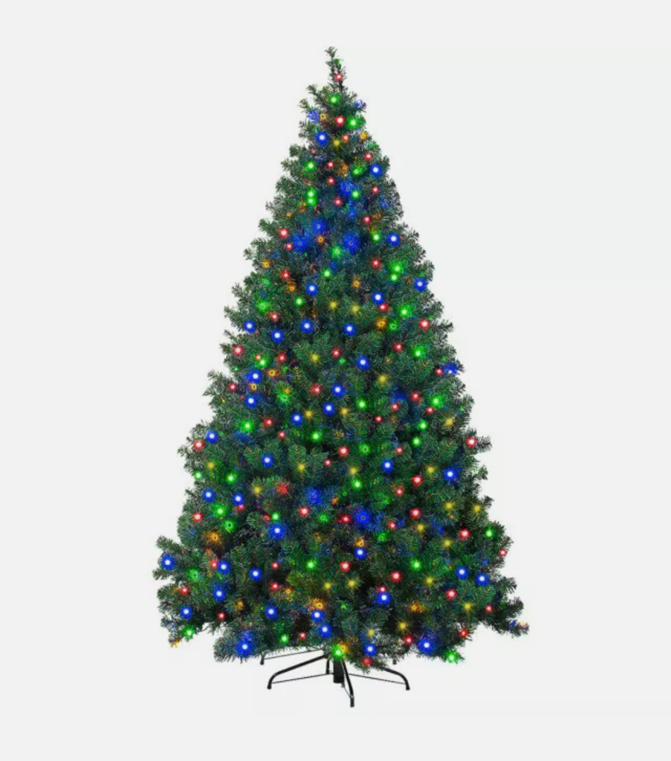 CM21224 7.5ft Artificial Christmas Tree - Green