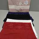 SIONCY Seamless Womens Underwear High Waisted Briefs No Show Full Coverage Breathable Ladies Panties Mutipack (XL)