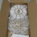 Mkono Bracelet Holder Gold Metal Rotating Bracelet Display Stand 3 Tier Jewelry Tower rack with 36 Hooks and Wood Base Modern Adjustable Storage Organizer Tree for Selling KeyChain Bangle Accessories