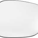 ACROPIX Car Rearview Passenger Side Heated Mirror Glass Replacement W/Backing Plate Fit for BMW X3 - Pack of 1 White Glass