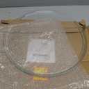 12" Microwave Glass Plate Replacement Fits for Whirlpool - W10337247 W11367904 Microwave Round Glass Plate for 1.5 & 1.7 Cubic Foot Microwaves - BY AMI PARTS