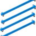4PCS Aluminum Alloy Universal Drive Joint Dogbone Replacement Part Compatible with WLtoys A959 A969 A979 A959-B A969-B A979-B K929-B 1/18 RC Car