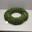 Boxwood Wreath - 20inch Outdoor/Indoor All Seasons Decor
