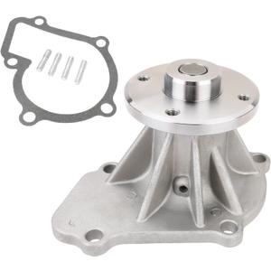 JDMON Engine Water Pump w/Gasket Replacement for Nissan 240SX 1989-1998, D21 1990-1994, Frontier 1998-2004, Pickup 1995-1997, Xterra 2000-2004 2.4L L4 Replacement for AW9206 WPN059 131-2076 324-58209