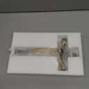 Crucifix Wall Cross 10 Inch,Jesus Cross Home Dcor,Jesus Statue Catholic Hanging Cross for Wall Art,Religious Wall Crucifix Decor,Crucifijos Catolicos